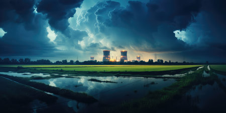 nuclear power.の素材
