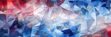 Abstract Mosaic Of Shattered Glass Or Mirrors.の素材