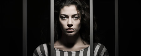 Portrait Of A Woman Prisoner Authenticity.の素材