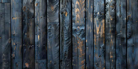 Textured and rustic wall surface created by weathered wooden planks. Concept Rustic Wall, Weathered Wood, Textured Surface, Interior Designの素材