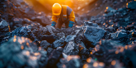 Exploring vital battery metals and minerals role in renewable energy transition. Concept Battery Materials, Renewable Energy, Transition, Minerals, Metalsの素材