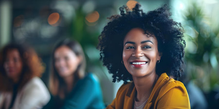 Corporate Conference Networking: Professional Individuals Sharing Insights. Concept Business Networking, Professional Development, Sharing Insights, Corporate Professionals, Conference Connectionsの素材