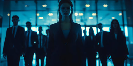 Exploring the dynamics of influence within a secretive group environment. Concept Secretive Groups, Influence Dynamics, Group Behavior, Power Structures, Covert Communicationの素材