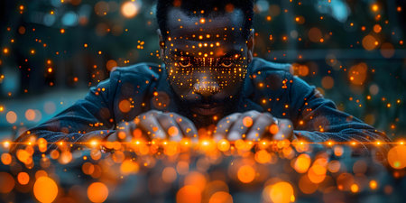 Analyzing business network connections for social media marketing digital software development and innovative internet technology strategies. Concept Business Network Connectionsの素材