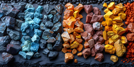 Meeting the demand for rare earths in a changing climate: Challenges and opportunities for sustainable resource management. Concept Rare Earth Minerals, Sustainable Resource Managementの素材