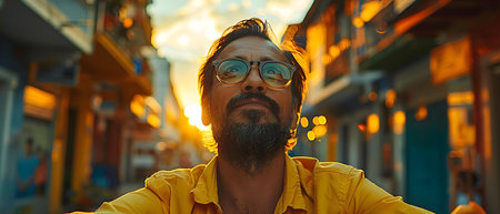 Voter in Brazil casting ballot at polling station. Concept Brazilian Elections, Polling Station, Casting Ballot, Voter Participation, Political Processの素材