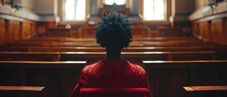 Exemplifying Justice and Legal Ethics: A Judge's Fair Decision Upholding the Law. Concept Lawful decision-making, Upholding justice, Ethical legal practicesの素材