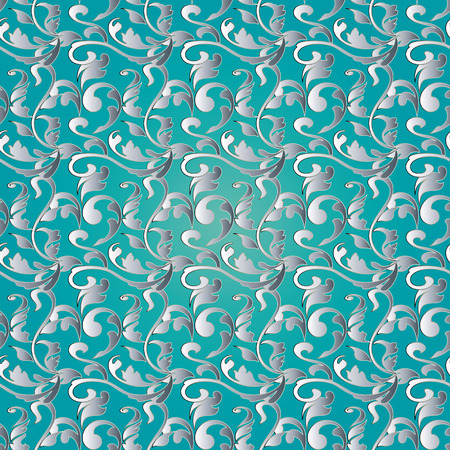 Vintage deamless pattern. Baroque background.のイラスト素材