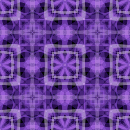 Ornamental plaid tartan seamless pattern. Colorful abstract vector background. Geometric repeat...