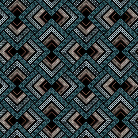 Zigzag seamless pattern. Chevron vector colorful background. Repeat zig zag lines backdrop. Tribal...