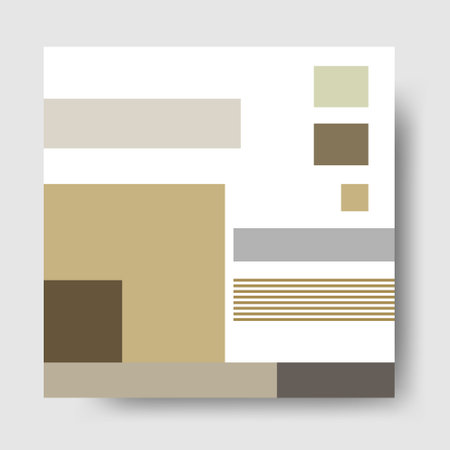 Vector minimalist pattern background illustration with simple geometric shapes, rectangles, stripes....