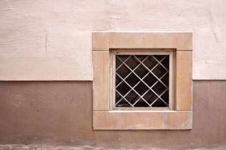 Old small Cellar Windows and Shutters in Speyer, Germany