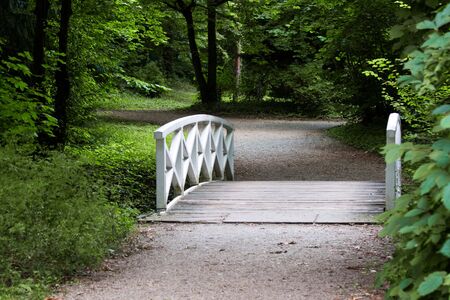 Park Bridges at the palace garden in Schwetzingen, Germany