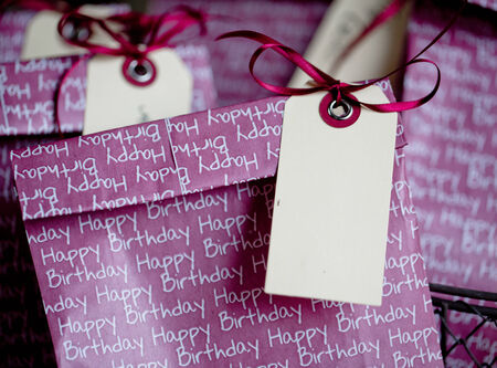 Surprise gift bagsの写真素材