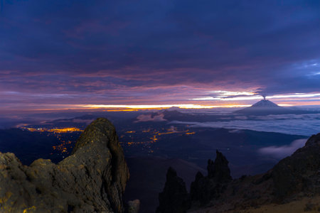 Amazing Cotopaxi volcano, Ecuador, South America