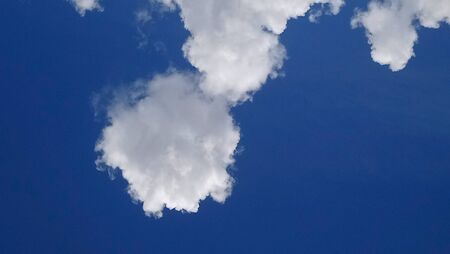 the fog cloud sky in the afternoonの写真素材