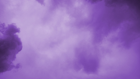 A abstract cloud sky in pantone color: ultraviolet