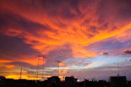 Twilight Skyの写真素材