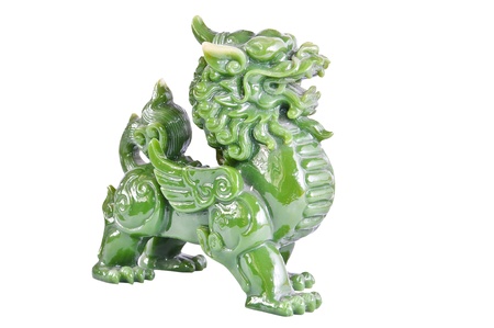 Jade Chinese Sacred Animal  call in chinese is PE-SIA の写真素材