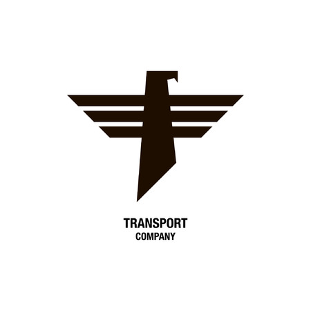 transport company logoのイラスト素材
