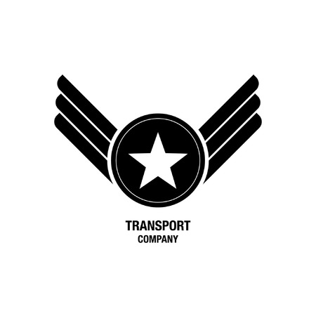 transport company logoのイラスト素材