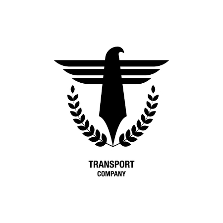 transport company logoのイラスト素材