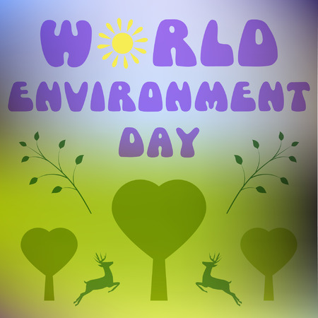 world environment day vector illustrationのイラスト素材