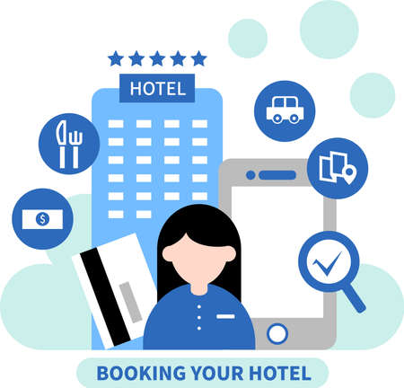 How to choose the right illustration for your journey, travel vector illustrationのイラスト素材