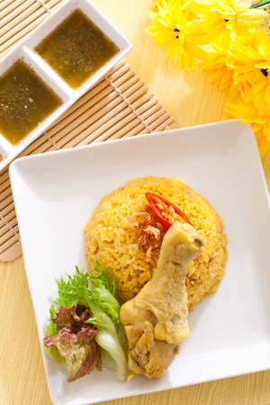 Chicken Biryani asian style. halal foodの写真素材