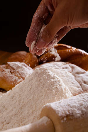 Cooking flour and bread