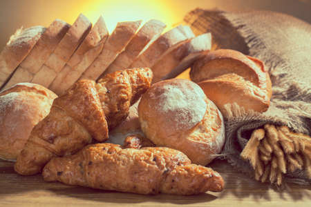 Variety of bread Filtered Image