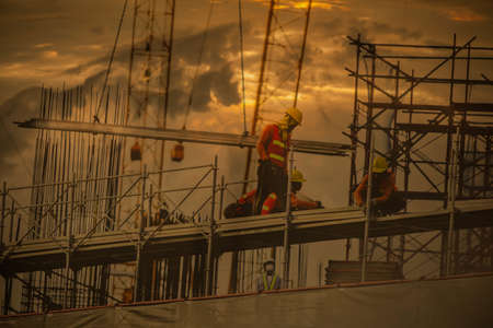 Architect working with in workplaceの写真素材