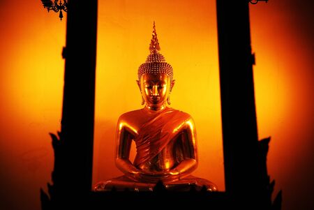Buddha Statue, Bangkok, Thailandの写真素材