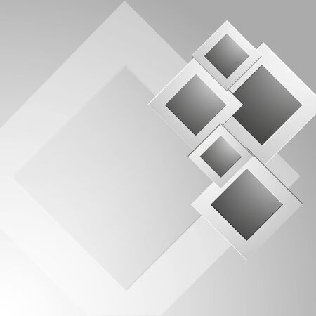 Black and white background with geometric shapesのイラスト素材