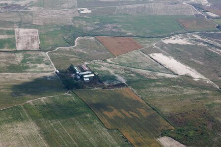 Angeles city from the air, Luzon,Philippines
