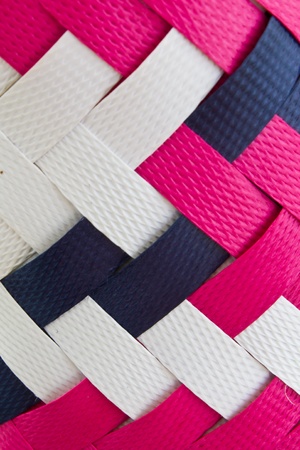 close up of woven texture