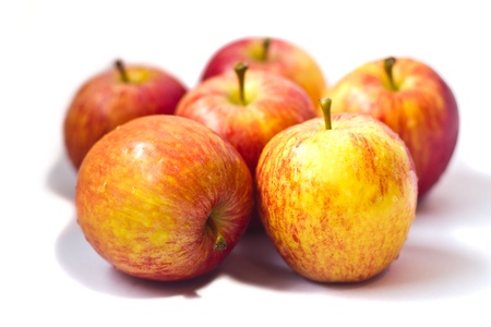 red apples