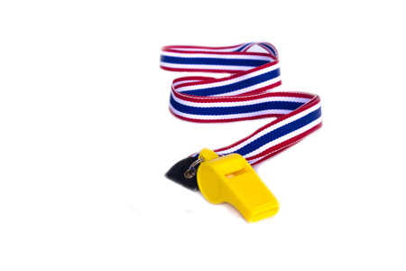 Thailand whistle の写真素材