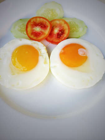 Two egg for breakfast