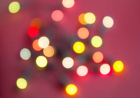 abstract bokeh of light