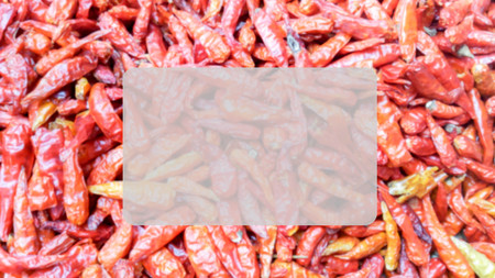 stack of dried chili pepper top view background texture