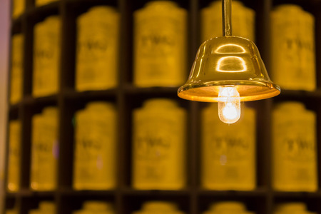 close up of vintage lamp for decorationの写真素材