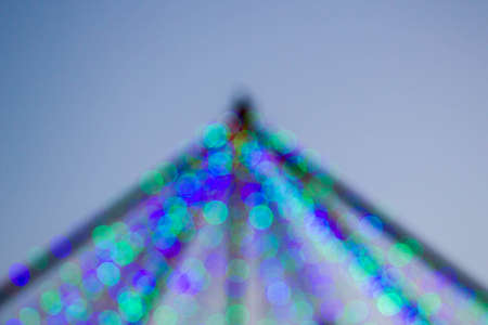 abstract blurred bokeh of light