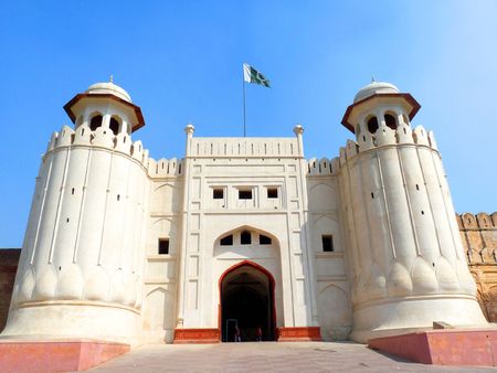 The Lahore Fort の写真素材