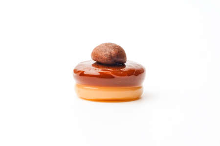 Coffee on isolated white backgroundの写真素材