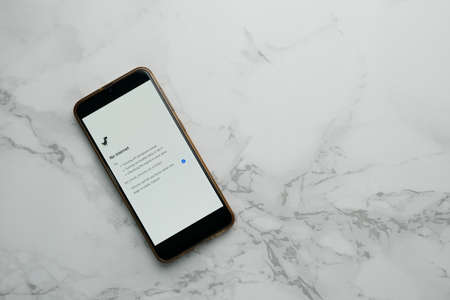 "Klang,Malaysia- Circa November, 2020: A picture of no internet connection concept during Covid-19 online education. Most E-learning interrupted caused by bad internet connection from provider."のeditorial素材