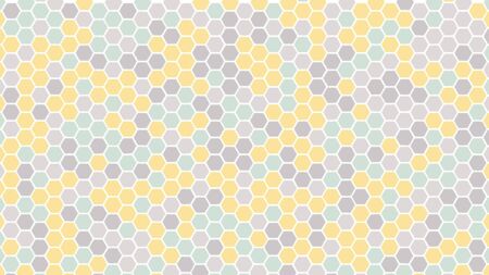 Abstract hexagon seamless background