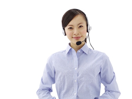 female customer serviceの写真素材