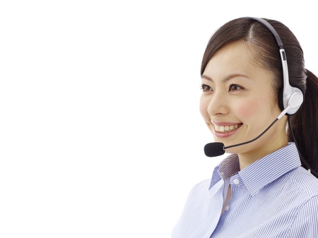 female customer serviceの写真素材