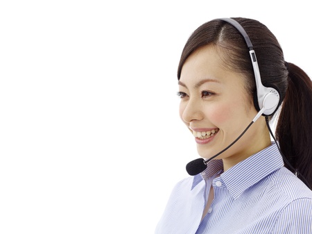female customer serviceの写真素材
